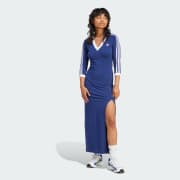 adidas Classics 3 Stripes マキシ ドレス 2カラー 関＊送込 adidas Originals】Classics 3 Stripes マキシドレス 関送込