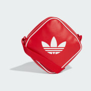 adidas Adicolor Classic Diamond Bag - Red | Free Shipping