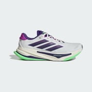 Color del artículo: Core White / Collegiate Purple / Lime Burst