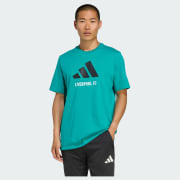 adidas Liverpool FC Seasonal Graphic Tee - Green | Free Shipping