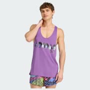 adidas X Jeremy Scott Tank Top - Purple | Free Shipping with