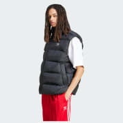 adidas Tonal Puffer Vest - Black | adidas UK