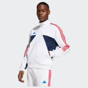 Couleur du produit : White / Team Collegiate Red / True Blue / Collegiate Navy