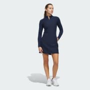 adidas Ultimate365 Long Sleeve Dress - Black | Free Shipping
