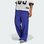 【adidas】オーバーサイズ トラックパンツ ブルー※送関込 アディダス Adilenium シーズン 3 オーバーサイズ SSTトラック