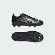 adidas F50 League Firm/Multi-Ground Cleats Kids - Black