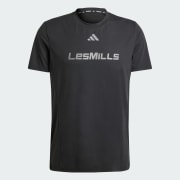 アディダス Les Mills グラフィック 半袖Tシャツ - ブラック