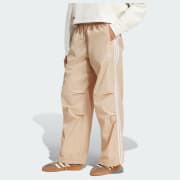 adidas 3-Stripes Woven Parachute Pants - Black | adidas Thailand