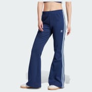 adicolor 3-Stripes Flared Track Pants, Black | adidas UK