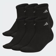adidas WM ATH CUSH 6-PACK QUARTER - Purple | Free Shipping