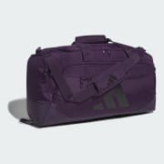 adidas Defender 5 Medium Duffel Bag - Purple | Free Shipping with