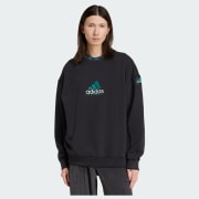 adidas EQT Wash Crewneck Sweatshirt - Black | Free Shipping