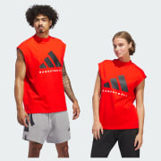 Tシャツ・カットソー adidas Basketball Tee Red JE3763 All products - adidas Basketball Tee - Red | adidas Oman