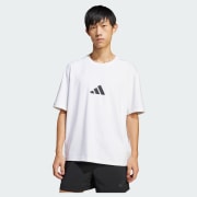 adidas Z.N.E. ルーズフィット 半袖Tシャツ - ホワイト | アディダス