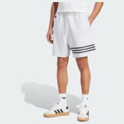 adidas Neuclassics Shorts - White | Free Shipping with