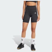 【SALE／10%OFF Leggings Short Rib Optime adidas - Shipping Free | Black その他