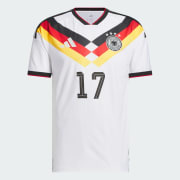adidas Germany 26 Home Musiala Authentic Jersey - White | Free