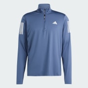 メンズウェア Adidas FablicMix Halfzip ANTi COUNTRY adidas Own the Run Half-Zip Jacket - Blue | Free Shipping with