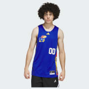 adidas Kansas University Swingman Jersey - Blue | Free