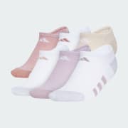 Athletic Cushioned 6-Pack No-Show Socks Kids