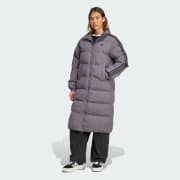 ジャケット・アウター th products LONG PADDED COAT Zpanxa Women's Knee Length Down Puffer Jacket Hooded Winter Coat