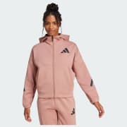 adidas Bluza z kapturem adidas Z.N.E. Full-Zip - Bialy