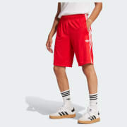 adidas Adicolor Shorts - Red | Free Shipping with adiClub
