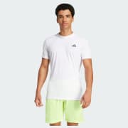 Tennis Climacool+ AIRCHILL FreeLift Tee - White | Free