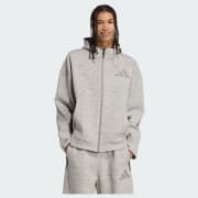 アディダス Z.N.E.プレミアム フルジップ パーカー - グレー