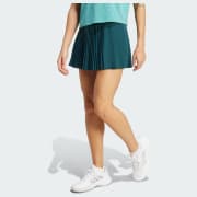 adidas Tennis Pro Climacool Pleated Skirt - Green | Free