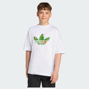 adidas x Minecraft Tee Kids - White | Free Shipping with