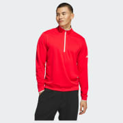adidas Lightweight Half-Zip Top - Red | Free Shipping with adidas Lightweight Half-Zip Top - Red | Free Shipping with