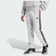 Essentials 3-Stripes Fleece Pants