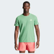 adidas Own the Run Tee - Green | Free Shipping with adiClub