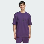 Camiseta Folgada adidas Z.N.E. - Roxo adidas | adidas Brasil