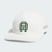 adidas Collegiate Crest 5-Panel Hat - White | Free Shipping