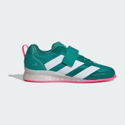 adidas Adipower Weightlifting 3 Shoes - Green | Free