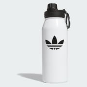 adidas ORI L STEEL 1L METAL BOTTLE - White | Free Shipping with