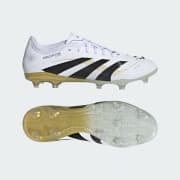 adidas Predator Pro Firm Ground Cleats - White | Free