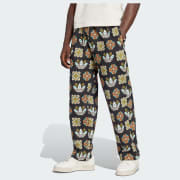 Tile Allover Print Loose Sweat Pants