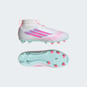 ボーイ　F50 117.5×91.2㌢ adidas Kids' F50 Sparkfusion League Mid FG/AG Soccer Cleats