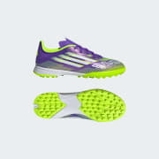 adidas F50 League Turf Cleats Kids - White | Free Shipping