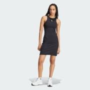 adidas Essentials Rib Tank Dress - Grey | Free Shipping with
