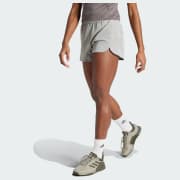 Pacer Training 3-Stripes Woven High-Rise Shorts