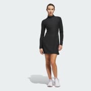 adidas Ultimate365 Long Sleeve Dress - Black | Free Shipping