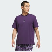 Camiseta Estampada adidas Basketball - Roxo adidas | adidas