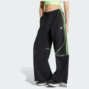 adidas Teamgeist Adicolor Oversized Woven Track Pant - Black