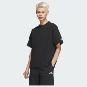 アディダス ルーズフィット ワッフルファブリック 半袖Tシャツ
