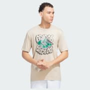 adidas Originals Trefoil Shoe Tee - Beige | adidas India