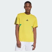 ☆adidas☆ Tape waistband tee melange CLOTHING - Tape Waistband Tee - Black | adidas Oman